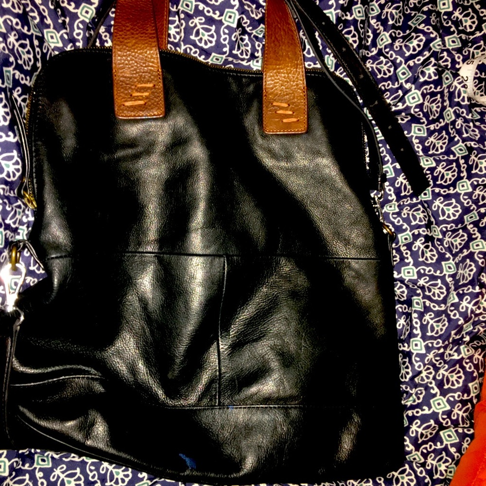 Cynthia Rowley crossbody fold over tote